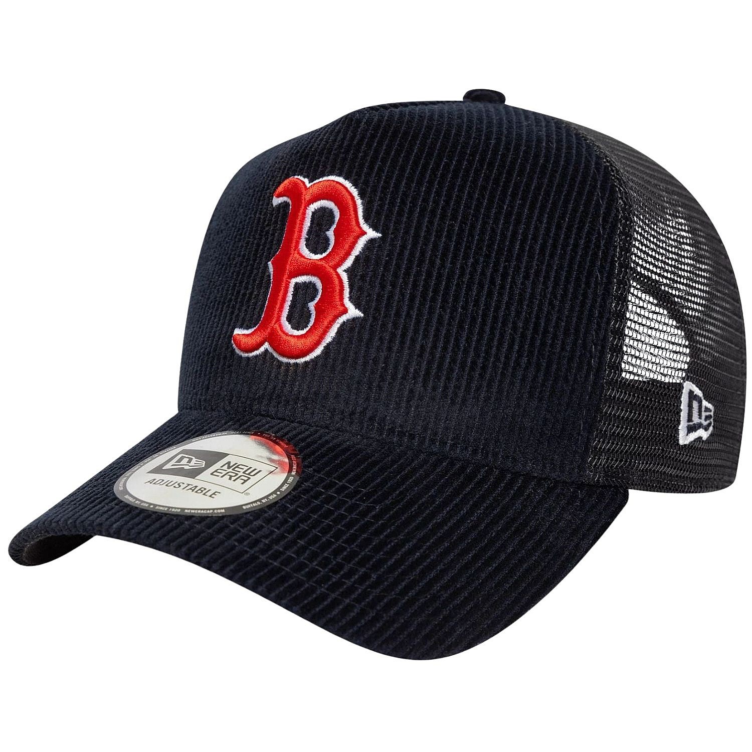 czapka z daszkiem New Era 9FO AF Cord Trucker MLB Boston Red Sox - Navy