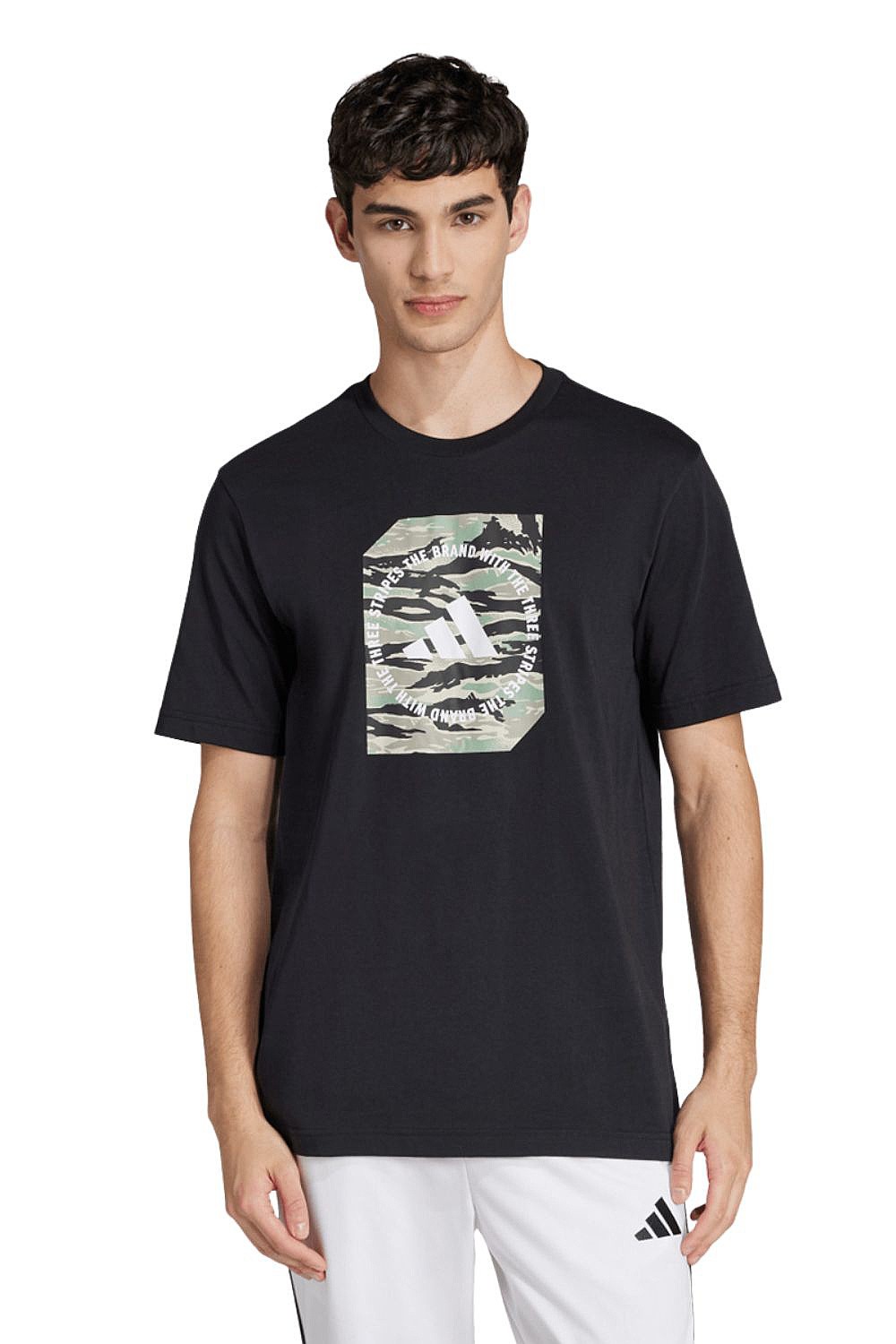 camisa adidas Performance C Camo Box - Black - men´s