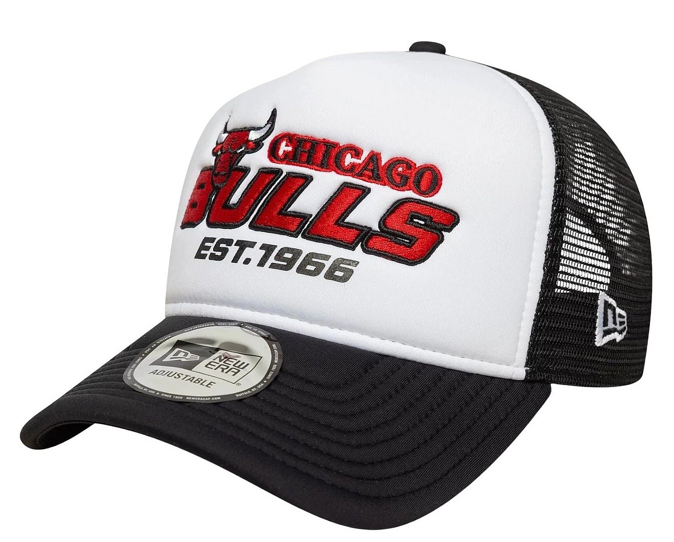 šiltovka New Era 9FO AF Graphic Trucker NBA Chicago Bulls - Black/Graphite - men´s