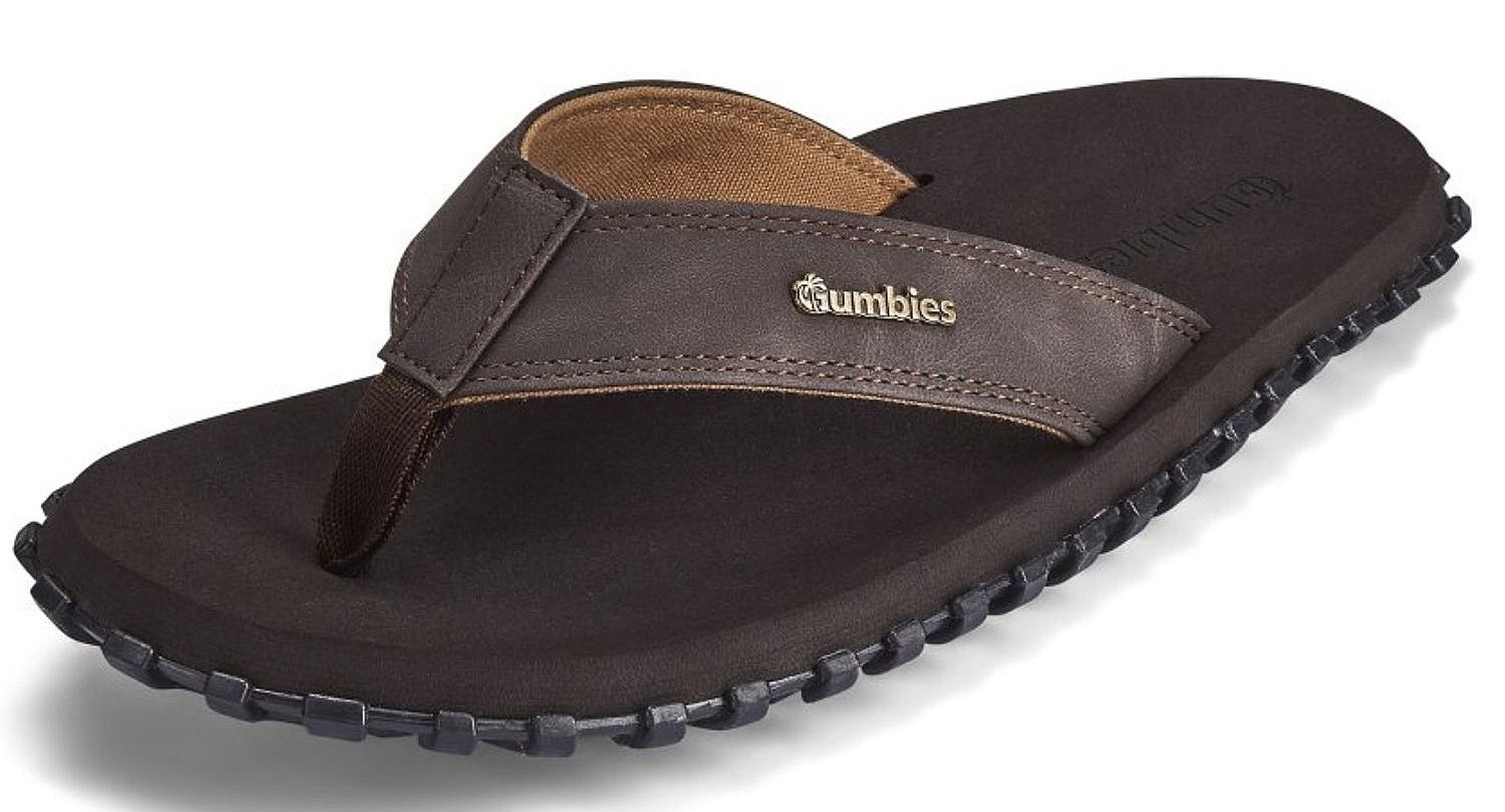 tongs Gumbies Vegovert - Brown