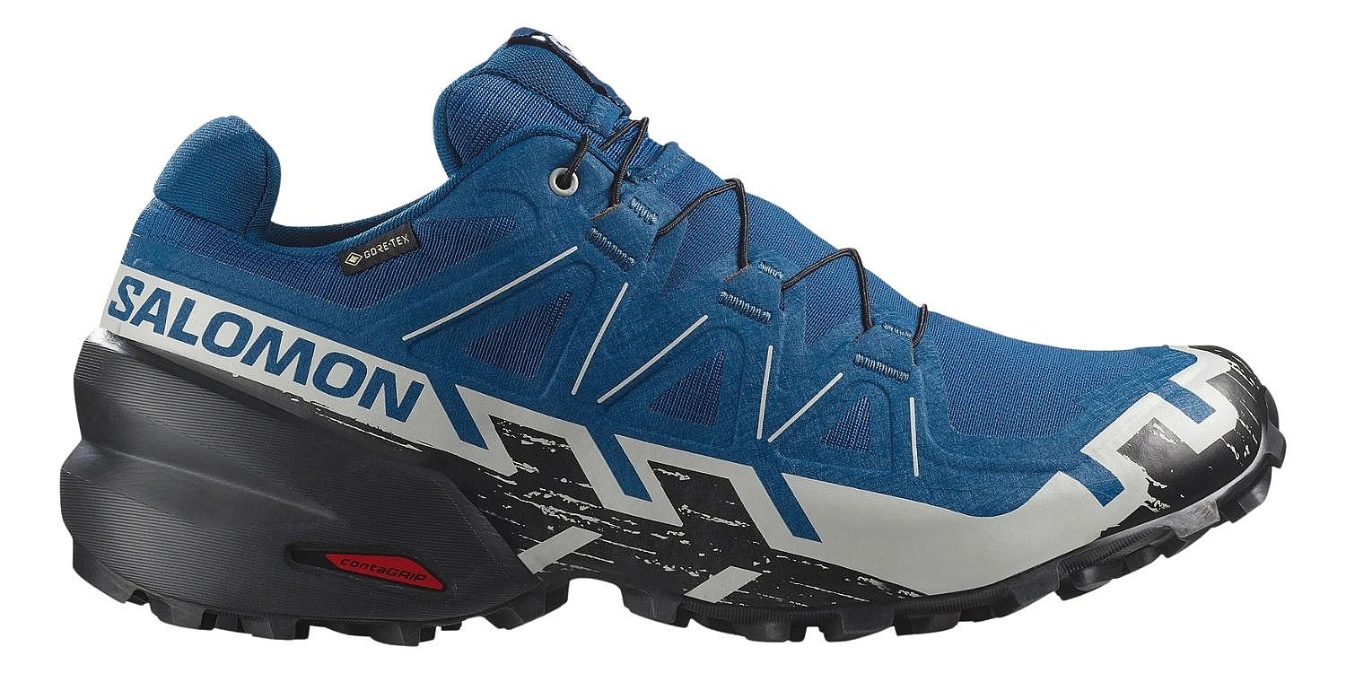 topánky Salomon Speedcross 6 GTX - Poseidon/Black/Lunar Rock