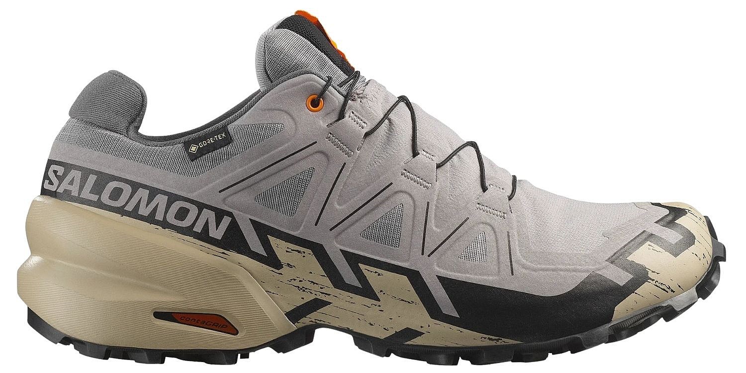 Schuhe Salomon Speedcross 6 GTX - Gull/White Pepper/Black - men´s