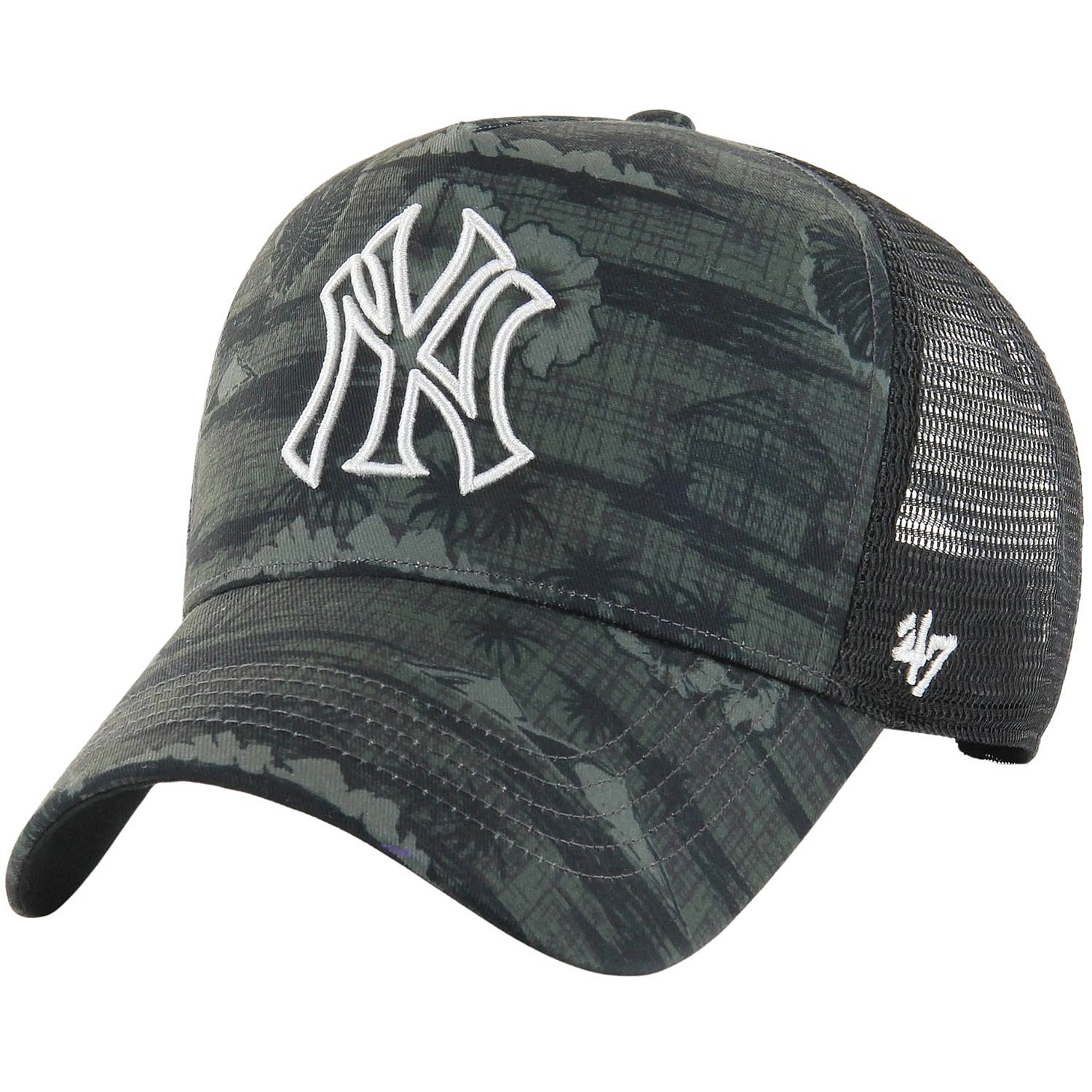 casquette 47 Brand MLB New York Yankees Fiji '47 Offside Trucker - Charcoal