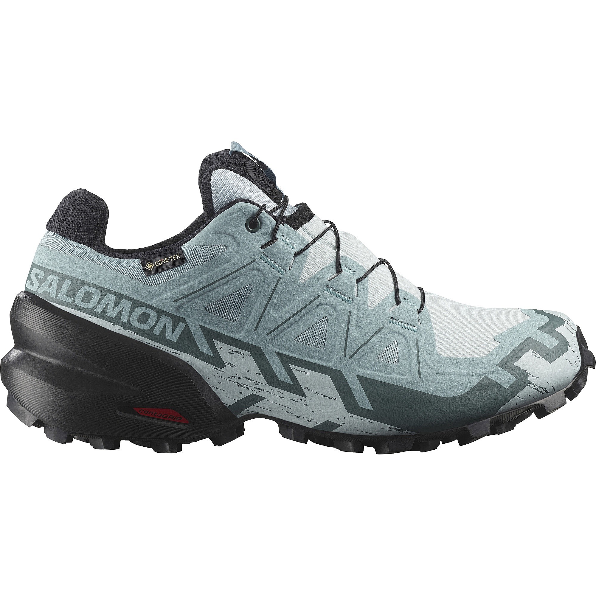 chaussures Salomon Speedcross 6 GTX W - Ballad Blue/Black/Tourmaline - women´s