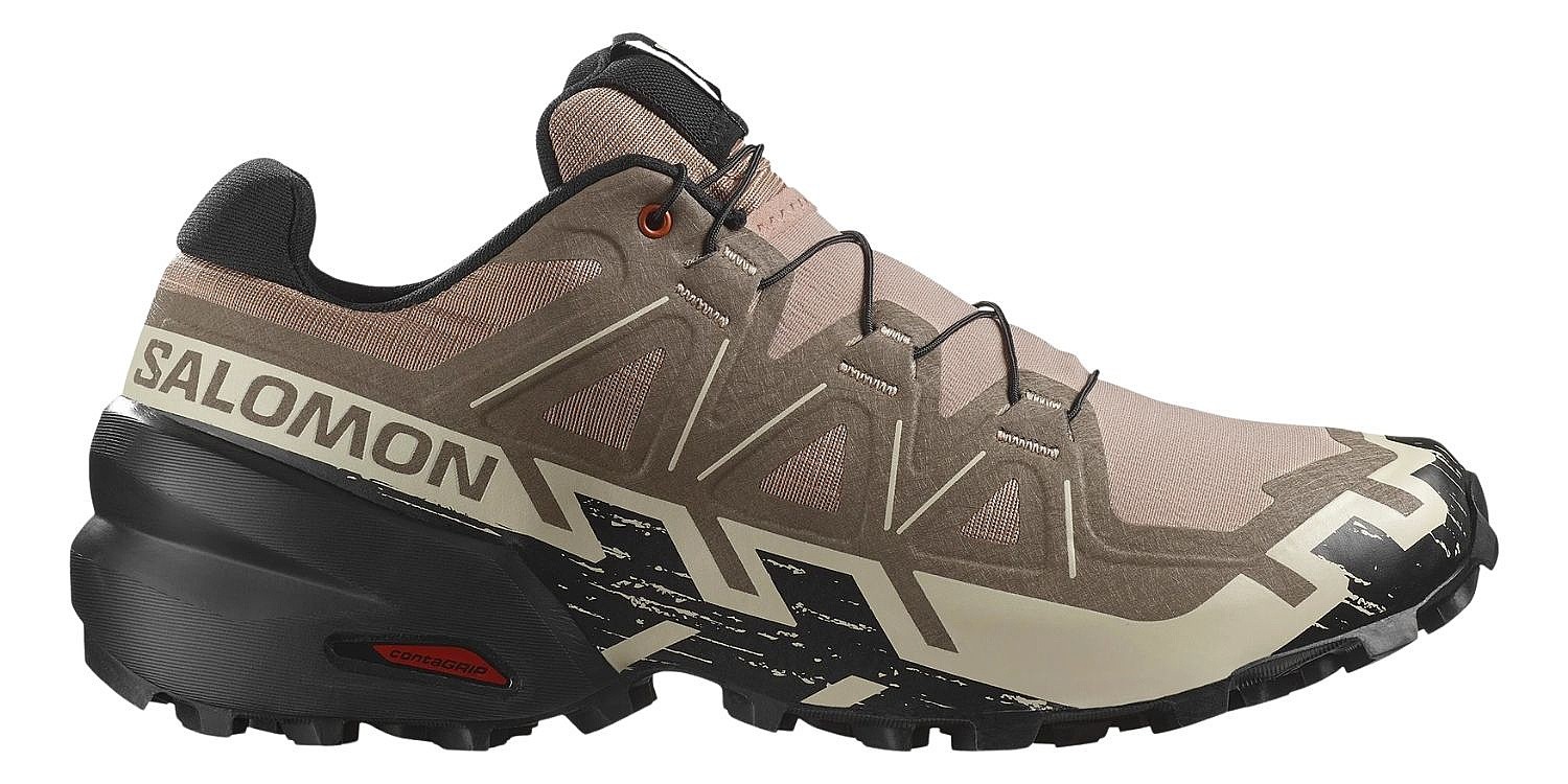 chaussures Salomon Speedcross 6 - Natural/Black/Almond Milk - men´s