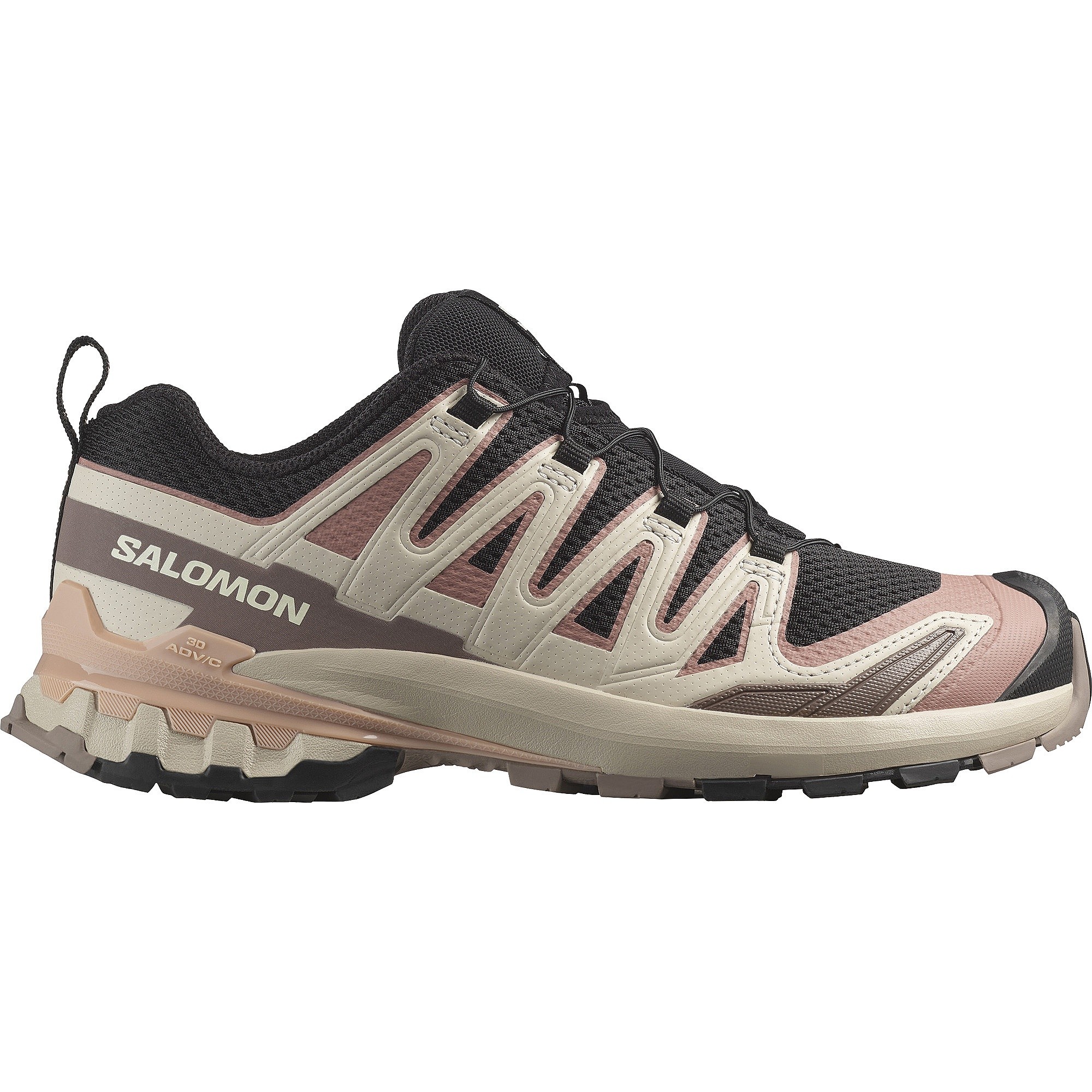 topánky Salomon XA Pro 3D V9 W - Black/Burlwood/Mahogany Rose - women´s