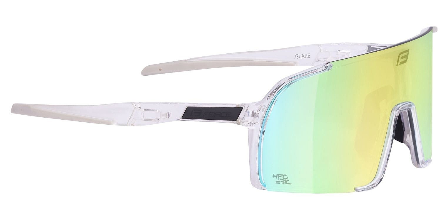 des lunettes FORCE Glare - Transparent/Yellow