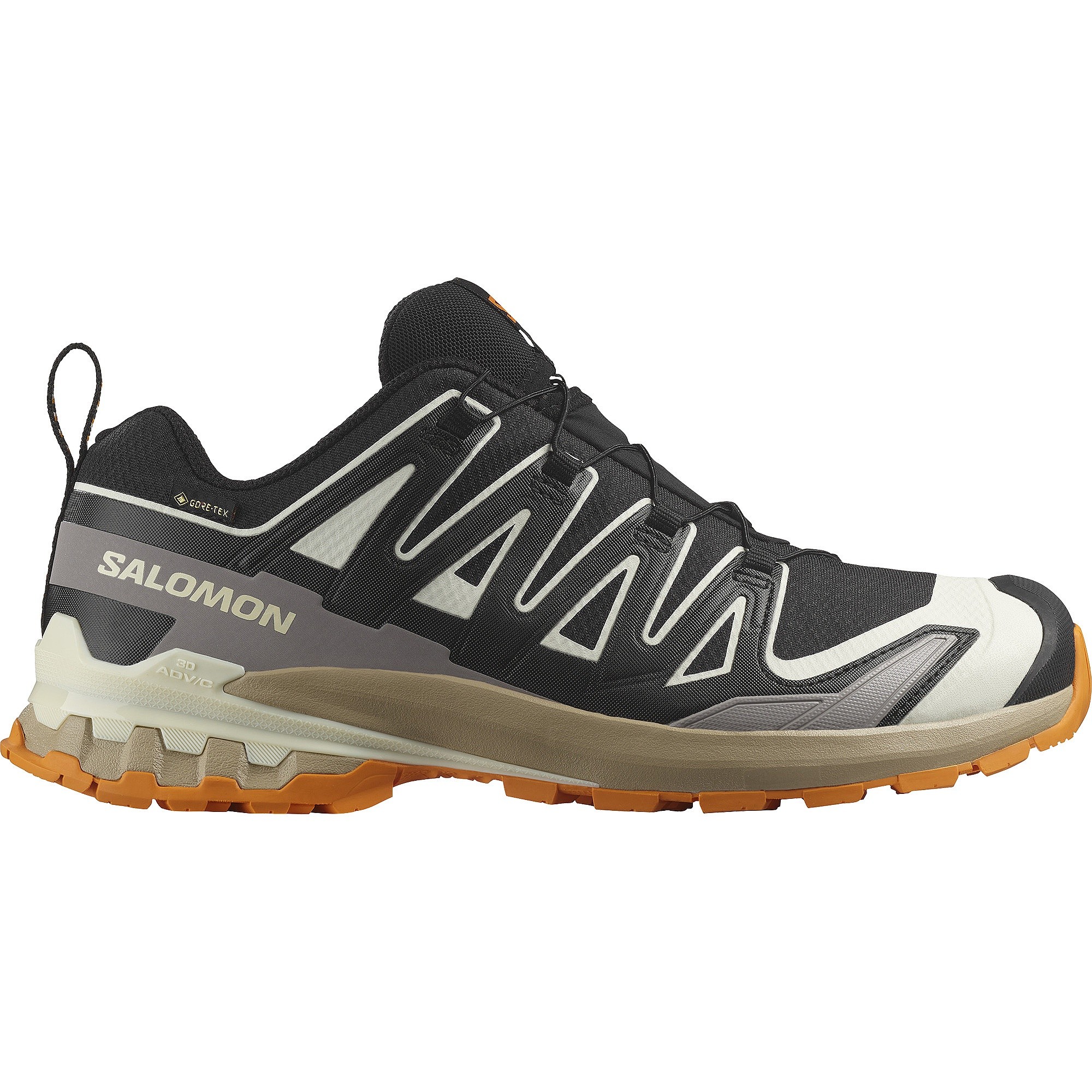 buty Salomon XA Pro 3D V9 GTX - Black/Vanilla Ice/Turmeric