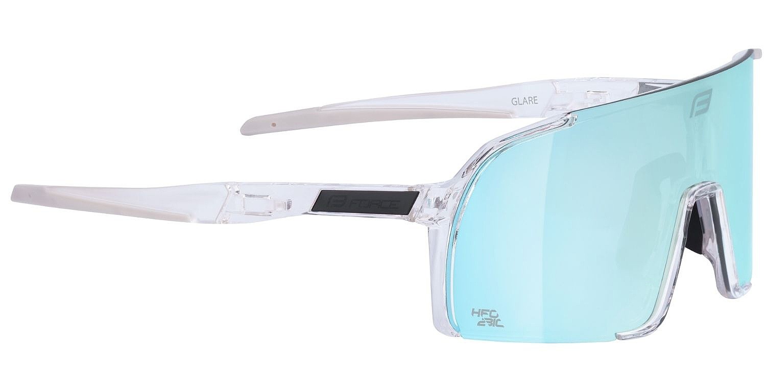 brýle FORCE Glare - Transparent/Blue