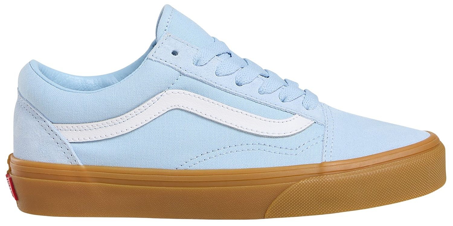 sko Vans Old Skool - Light Blue/Gum - unisex junior