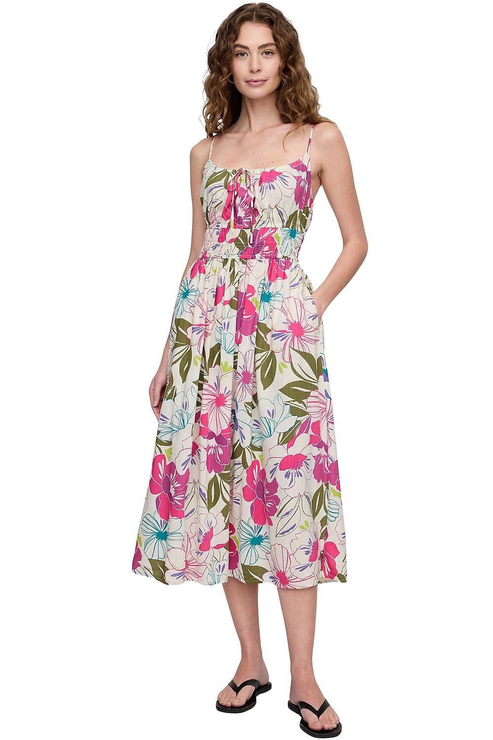 šaty GAP 782046 - Sp Multi Hibiscus Su25 - women´s