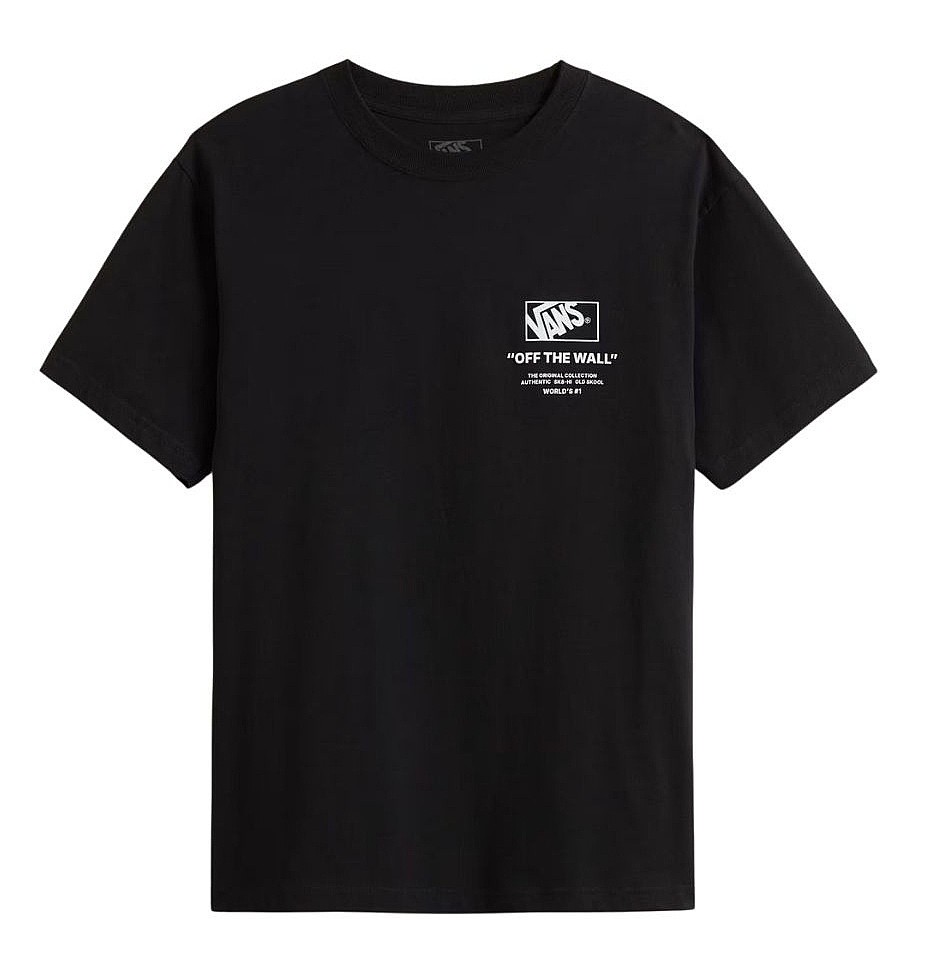 tričko Vans Stockpile - Black - men´s