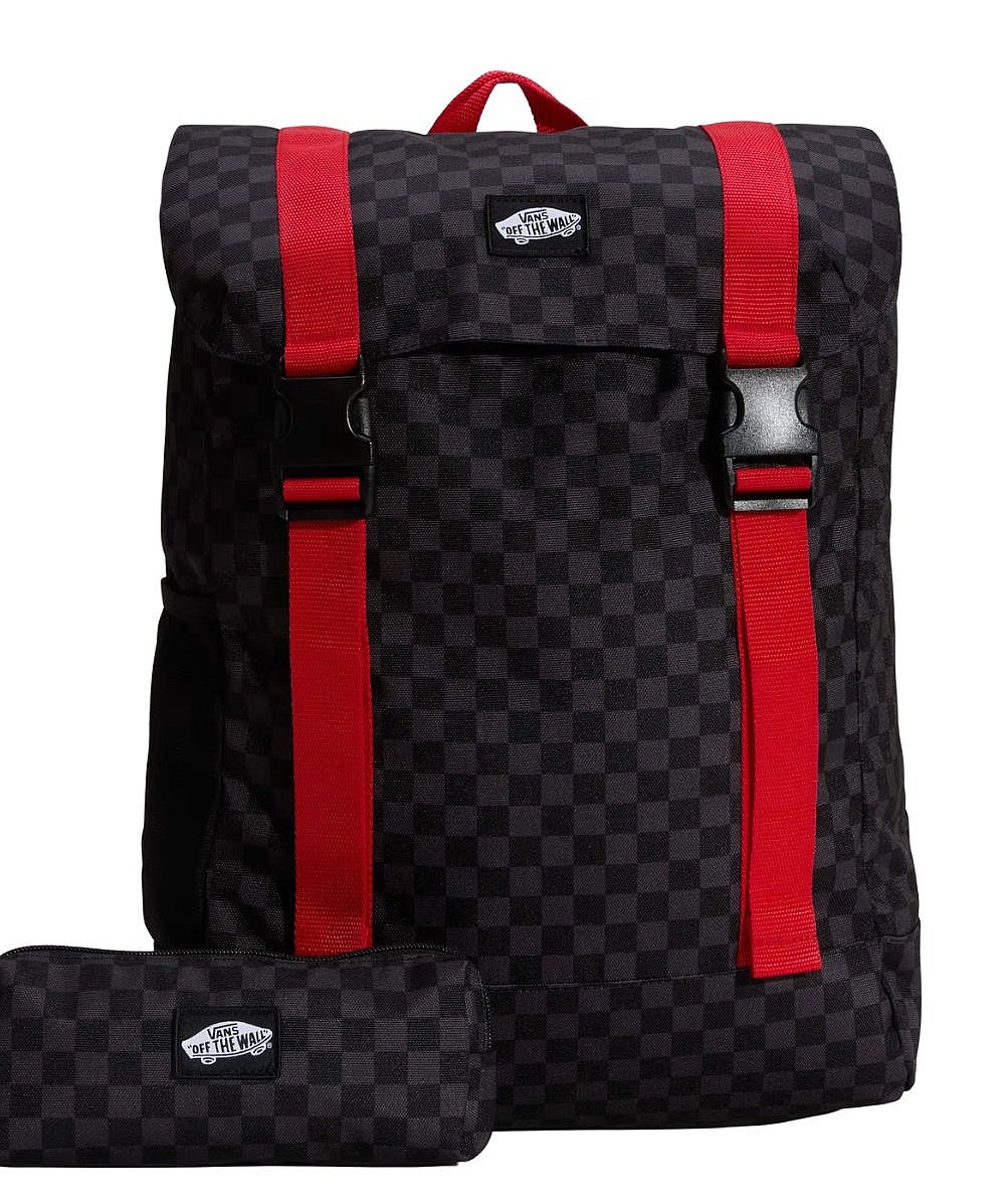 mochila Vans Utility - Black/Charcoal - unisex junior