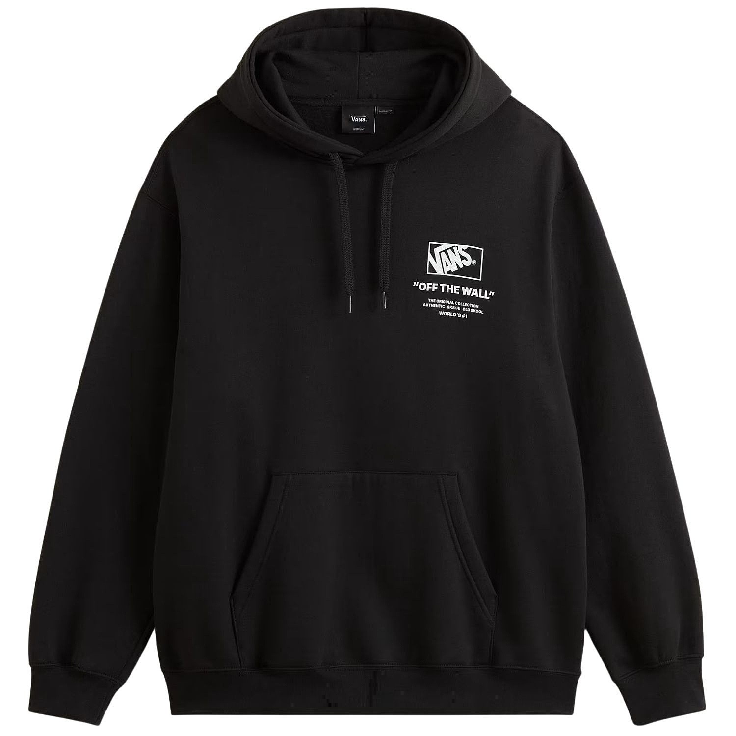 sudadera Vans Stockpile Pullover - Black/White - men´s