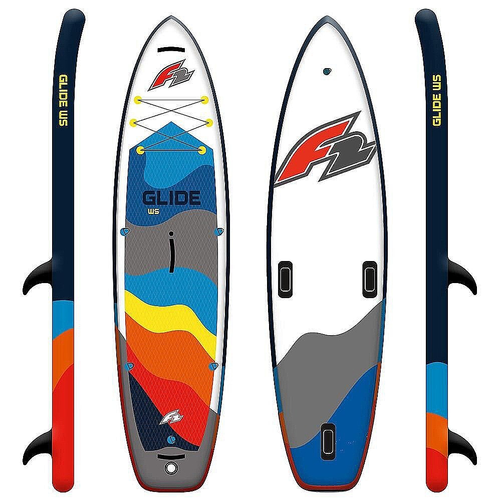 paddelbräda F2 Glide Wind Surf 10'8" - Grey