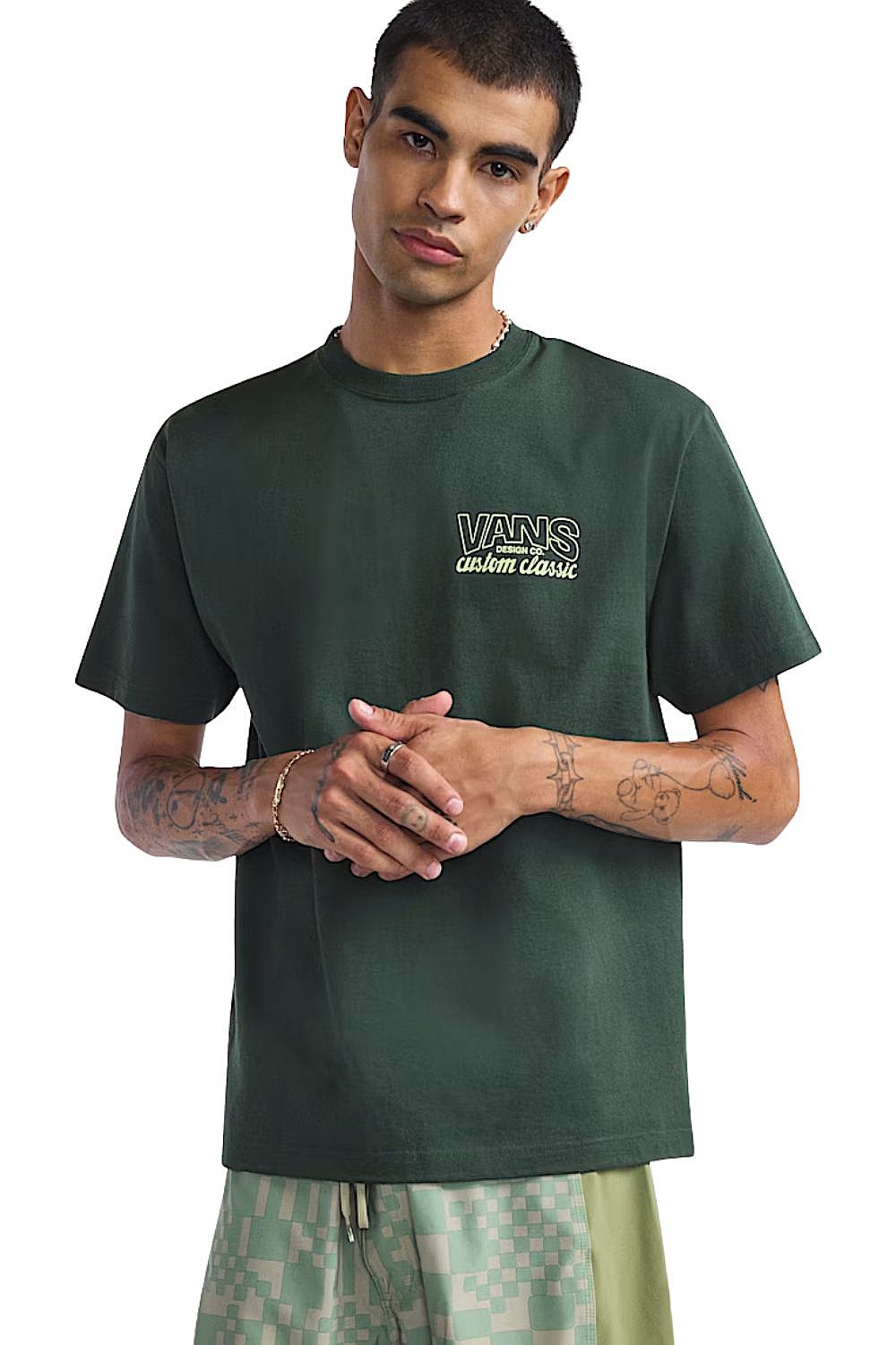 shirts Vans Shop Front - Dried Kelp - men´s