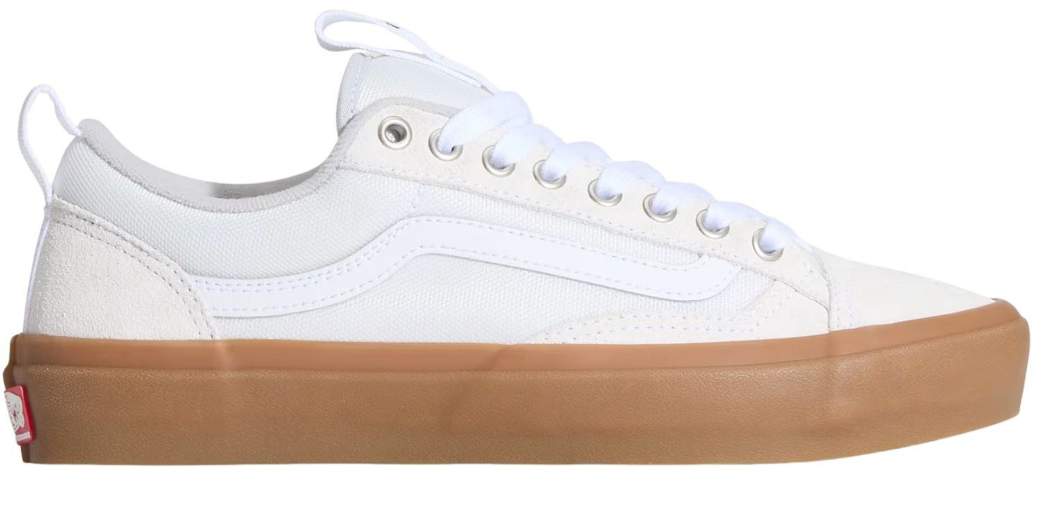 chaussures Vans Skate Old Skool 36 + - White/Gum - men´s