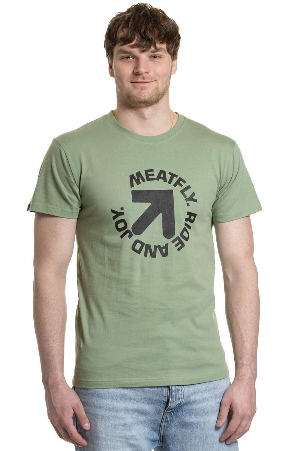 T-shirt Meatfly Arrow - Basil - men´s