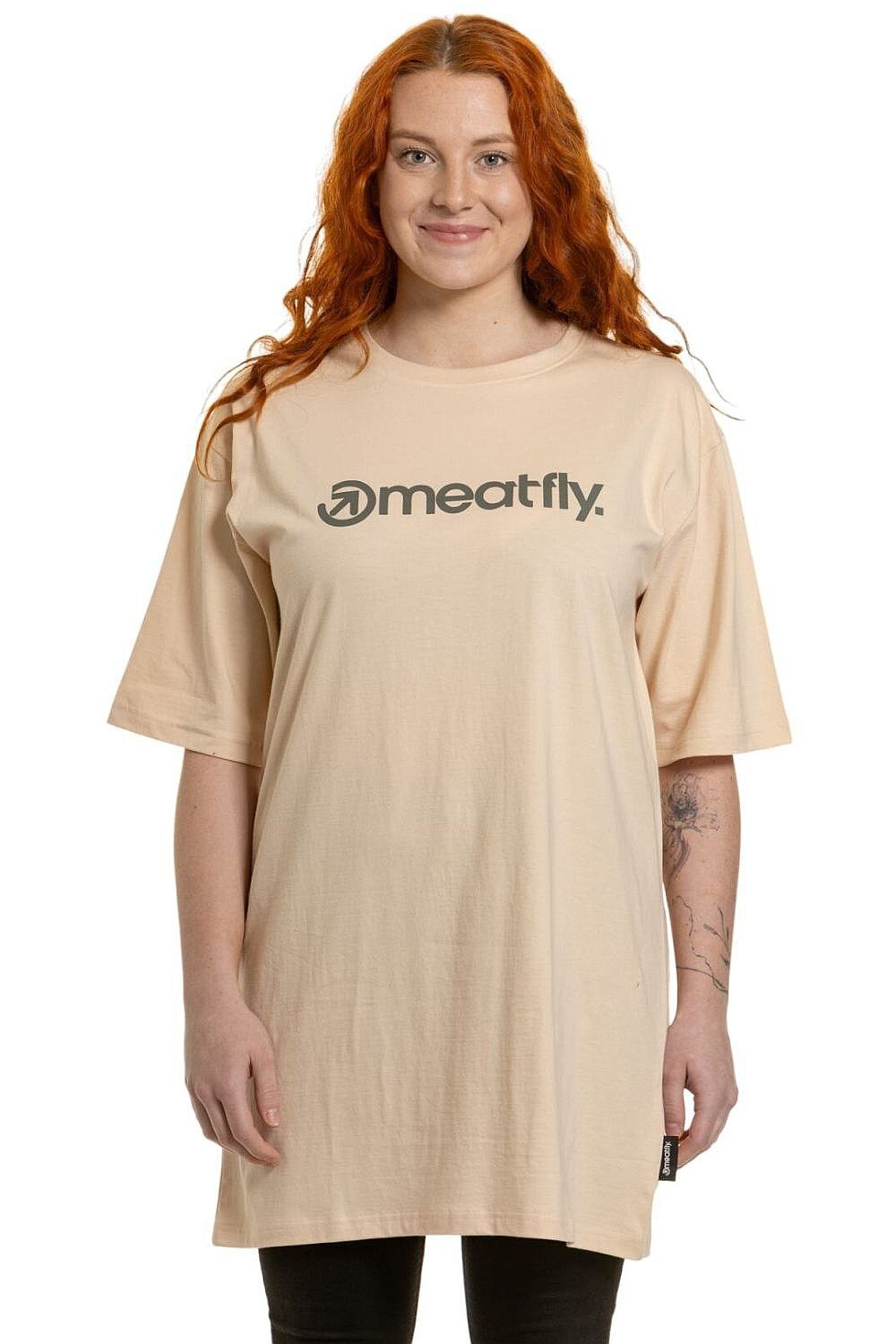 tričko Meatfly Rory - Tapioca - women´s