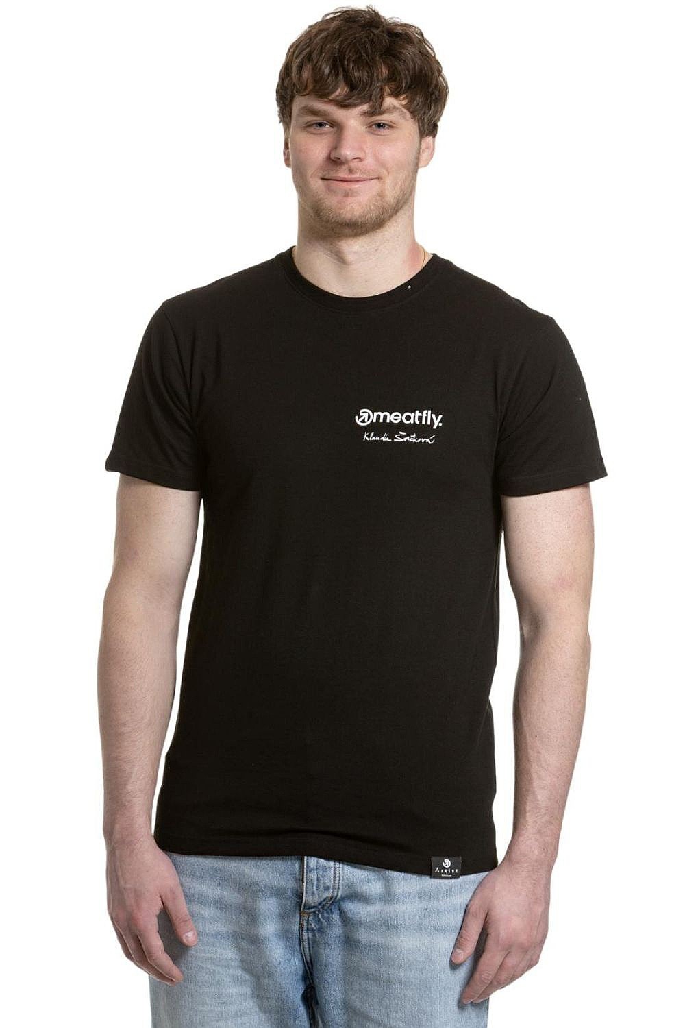 T-shirt Meatfly Planet - Black - men´s