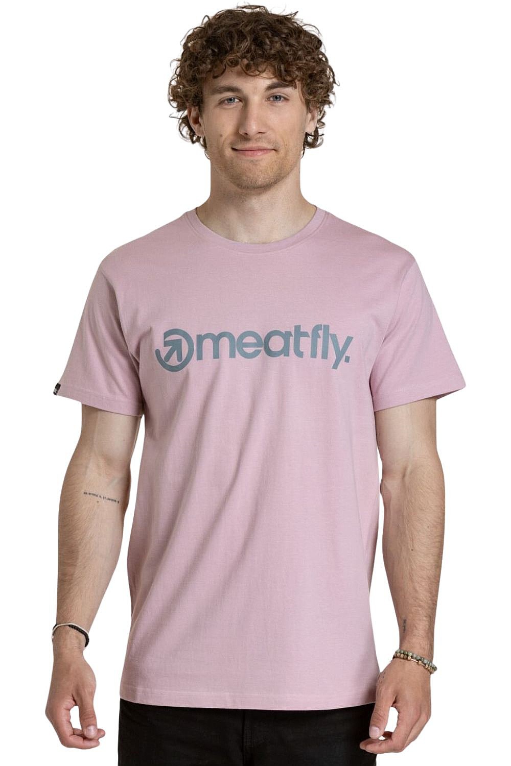 tričko Meatfly MF Logo - Mulberry