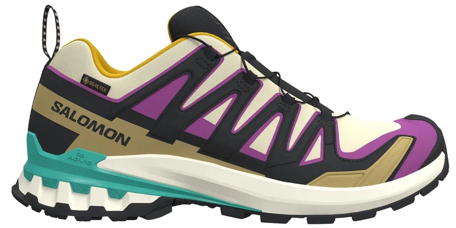 topánky Salomon XA Pro 3D V9 GTX W - Transparent Yellow/Black/Waterfall - women´s
