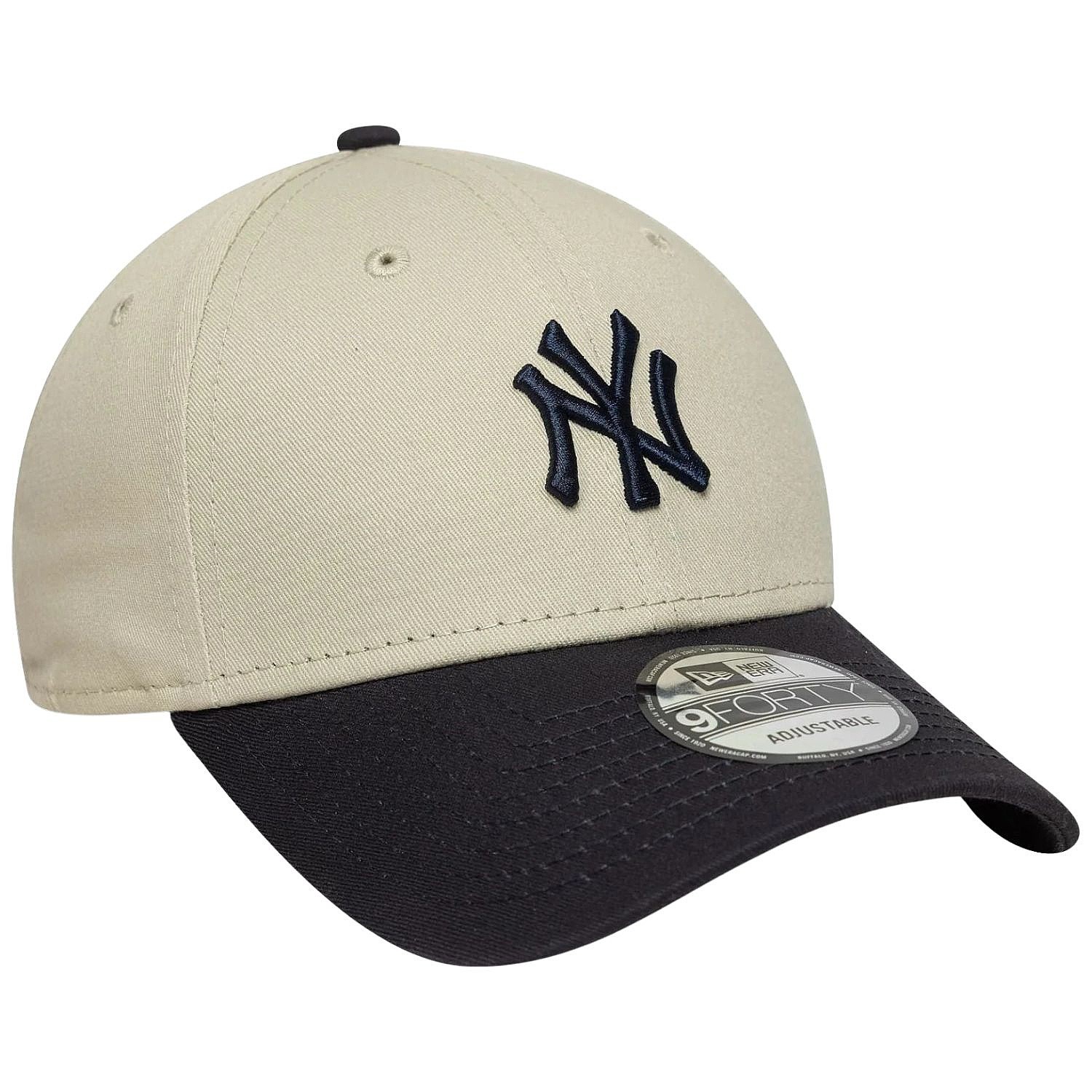 czapka z daszkiem New Era 9FO Colour Block MLB New York Yankees - Stone/Official Team Colour