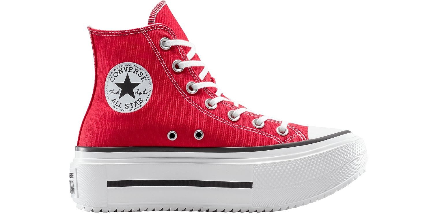 topánky Converse Chuck Taylor All Star Lift Double Stack Hi - A15542/Red/Black/White