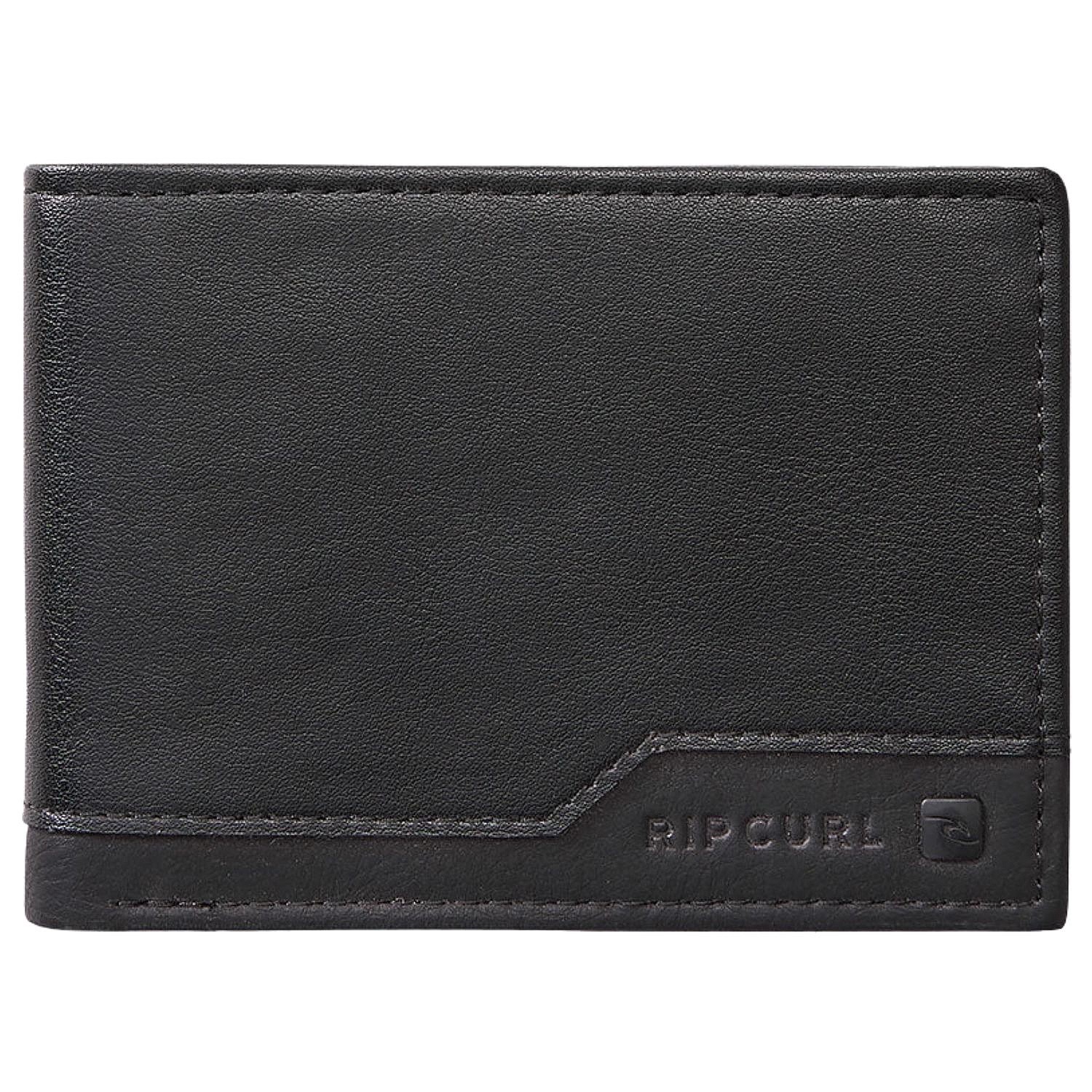 portefeuille Rip Curl Ridge PU All Day - Black/Grey - men´s
