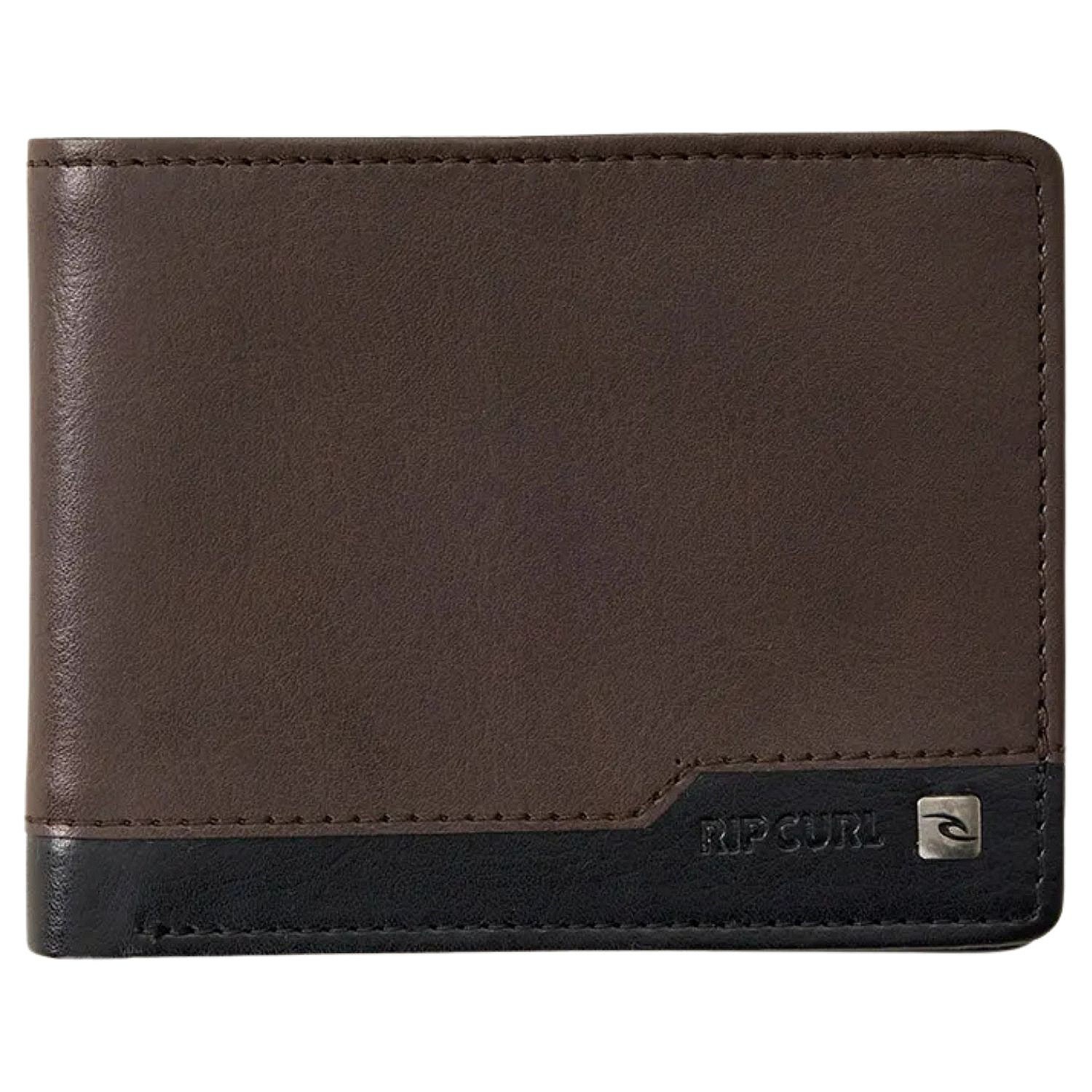 cartera Rip Curl Ridge PU All Day - Brown/Black - men´s