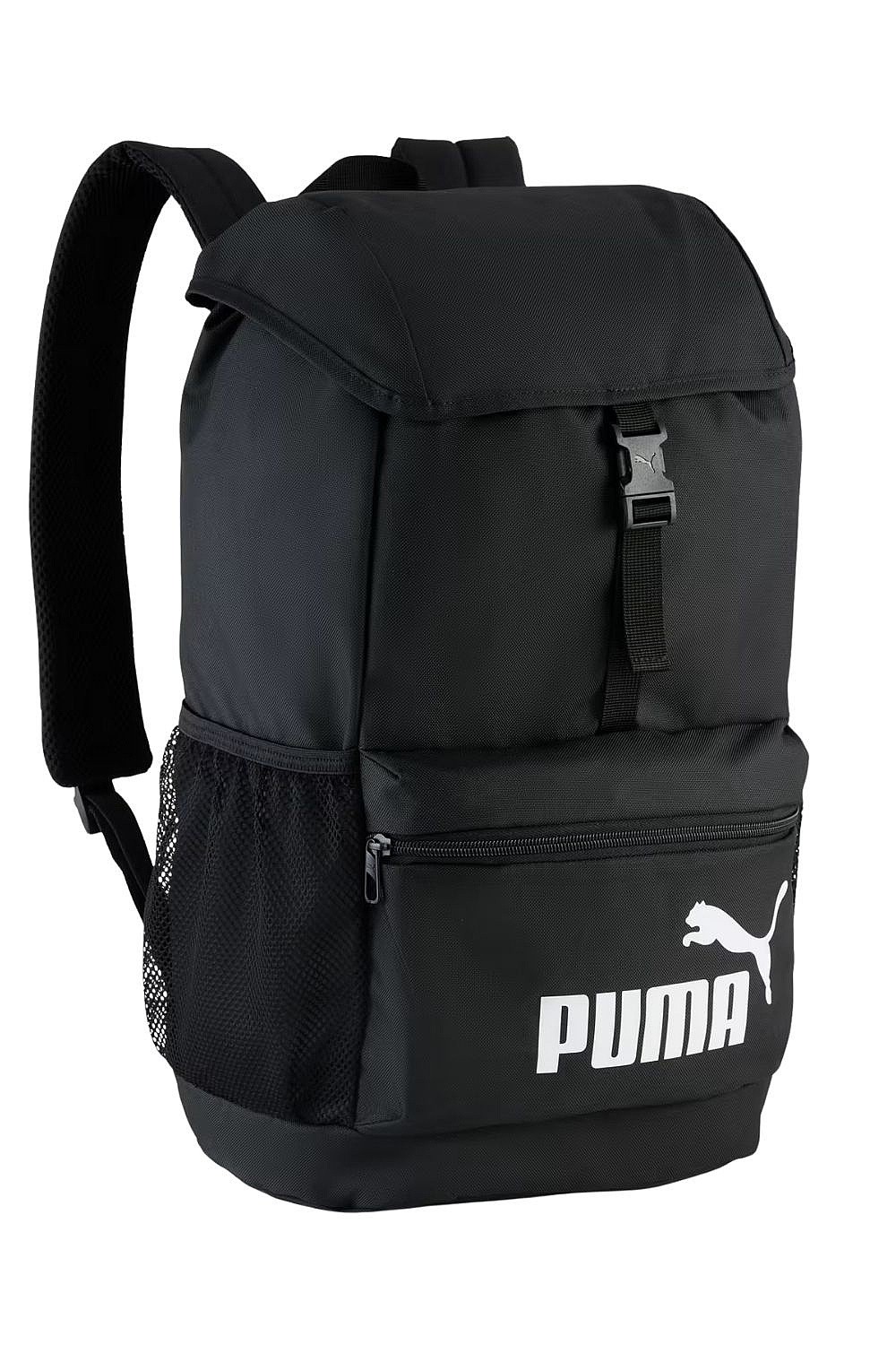 backpack Puma Phase Hooded - Puma Black - unisex junior