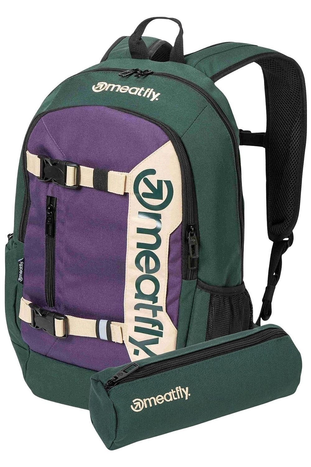 ruksak Meatfly Basejumper - Botanical/Purple