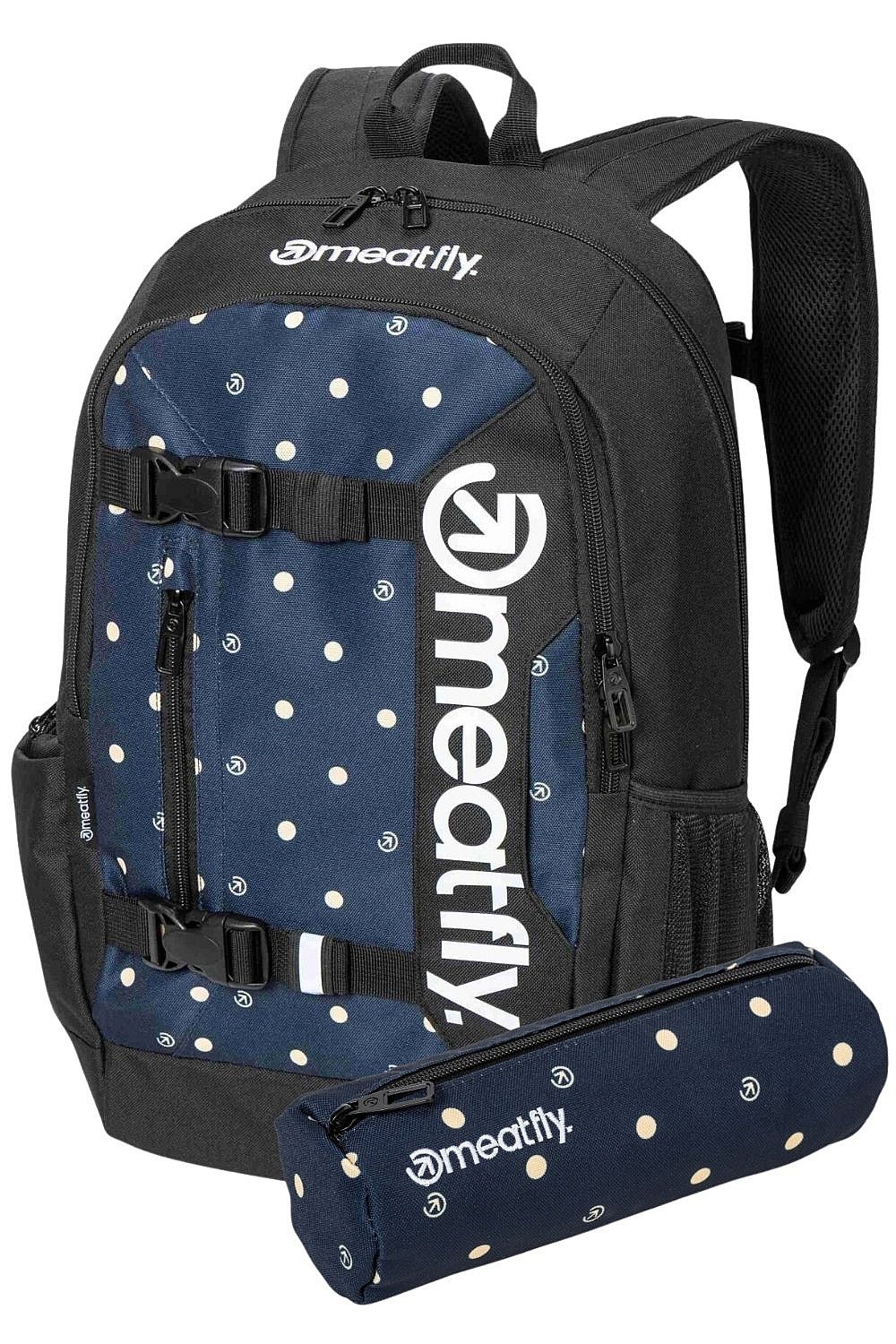 Rucksack Meatfly Basejumper - Yellow Dots