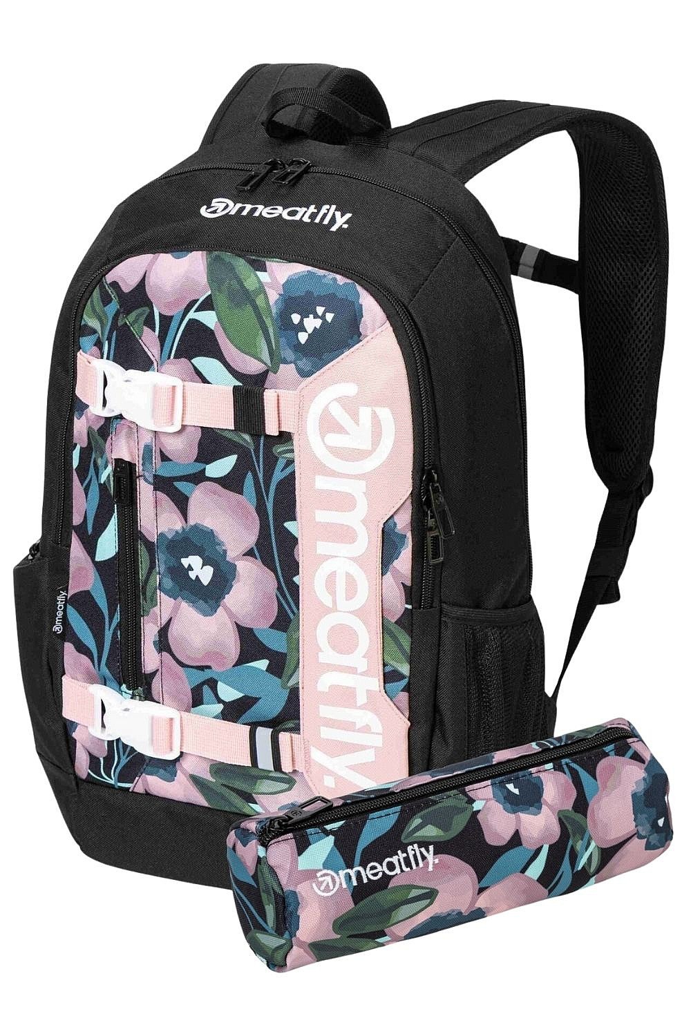 plecak Meatfly Basejumper - Pink Flowers