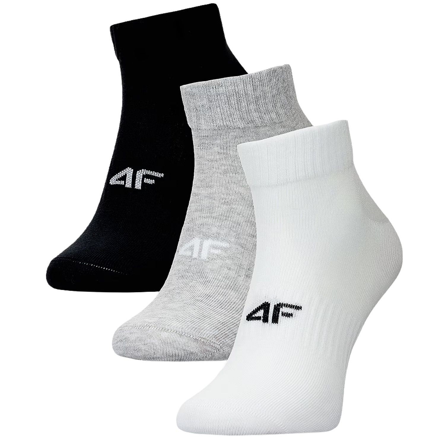 ponožky 4F 4FWMM00USOCF448 3 Pack - 94S/Multicolour 4 - women´s