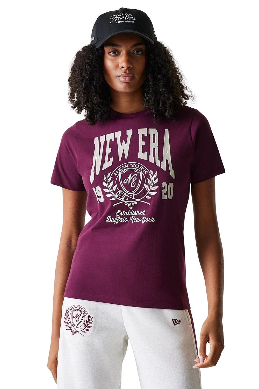 T-shirt New Era Regular Branded - Frosted Burgundy