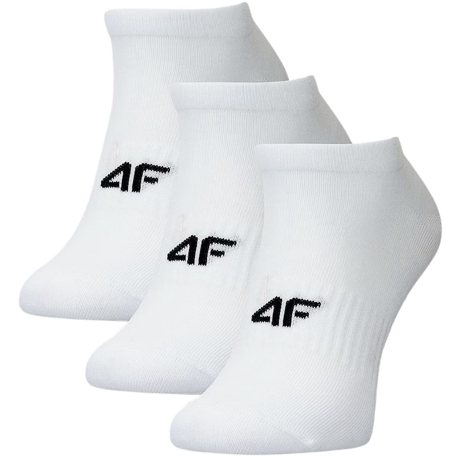 socks 4F 4FWMM00USOCM442 3 Pack - 10S/White - men´s