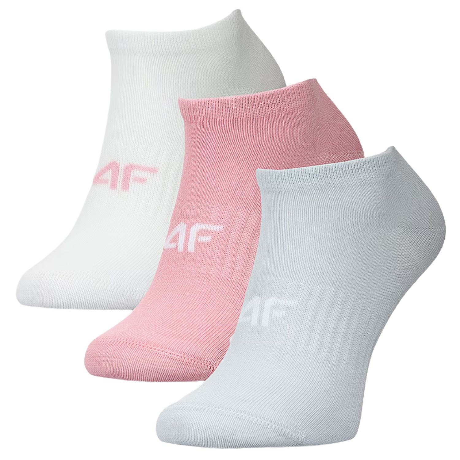 chaussettes 4F 4FWMM00USOCF443 3 Pack - 90S/Multicolour - women´s