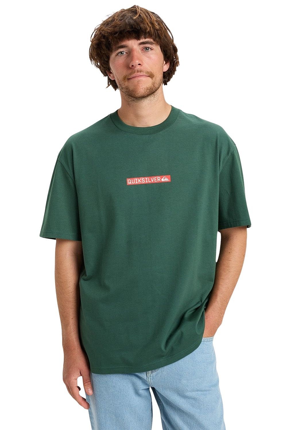 tričko Quiksilver DNA Clicker - TKR/Trekking Green - men´s