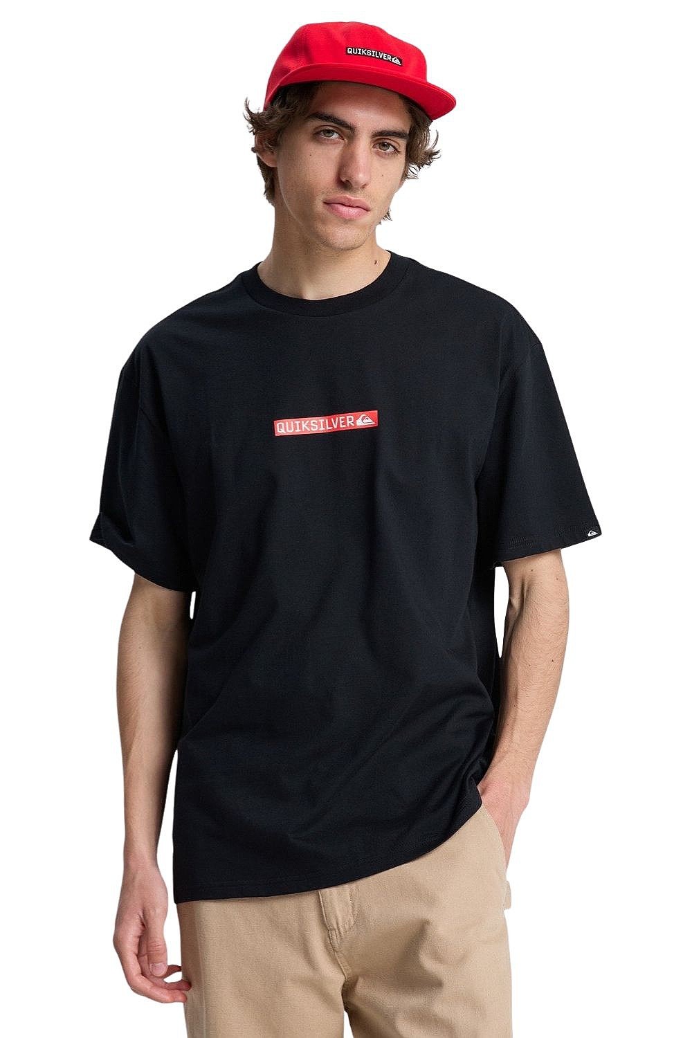 T-Shirt Quiksilver DNA Clicker - KVJ0/Black - men´s