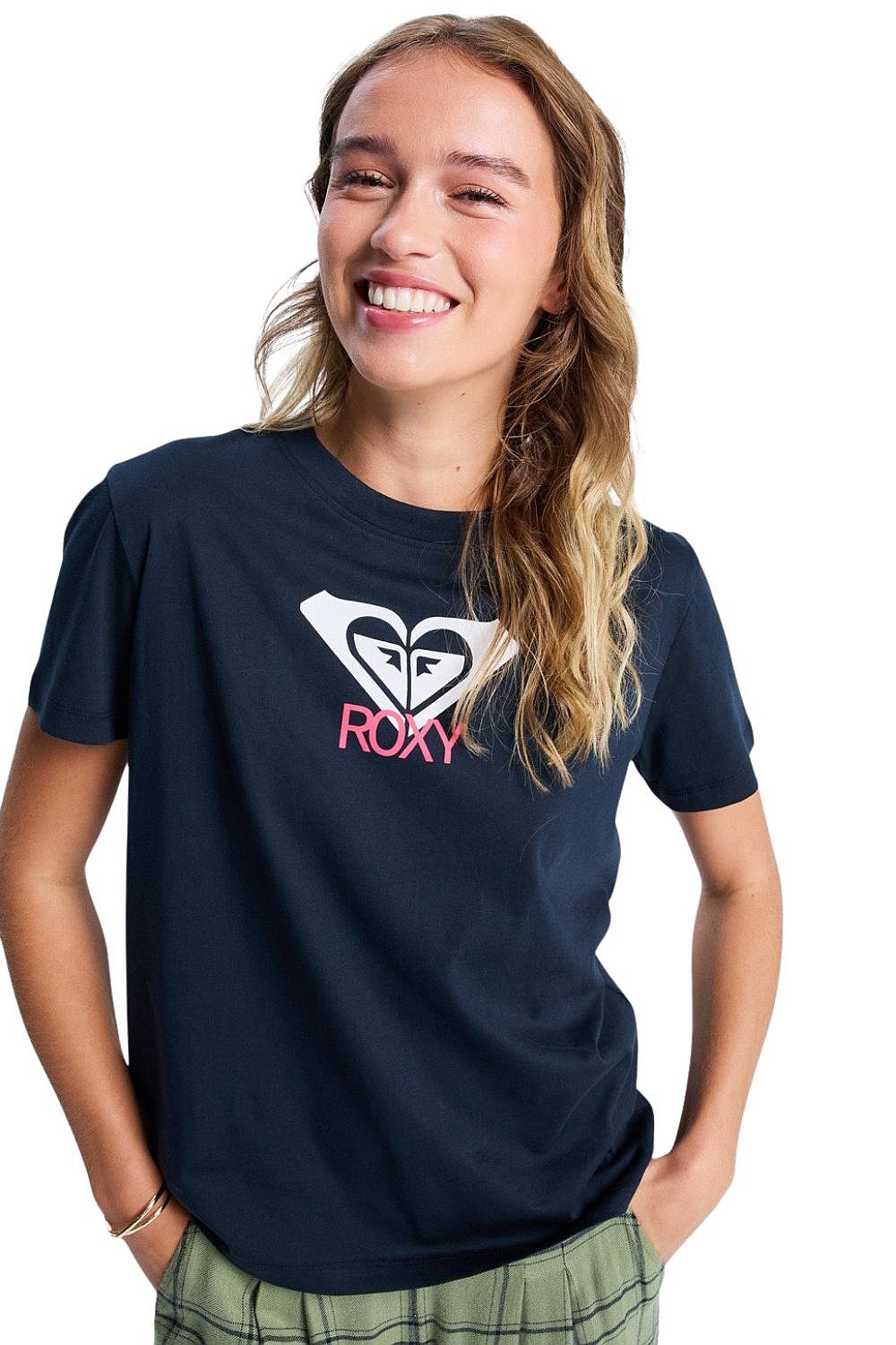 tričko Roxy Ocean Road Art - KVJ0/True Black - women´s