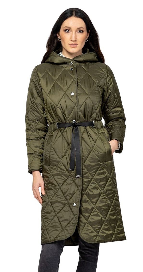 Mantel Heavy Tools Ninga - Olive - women´s