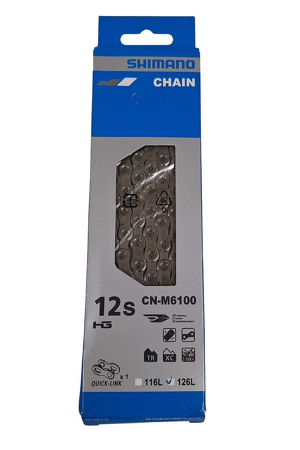 řetěz Shimano Deore/CN-M6100 12/126 - Assorted
