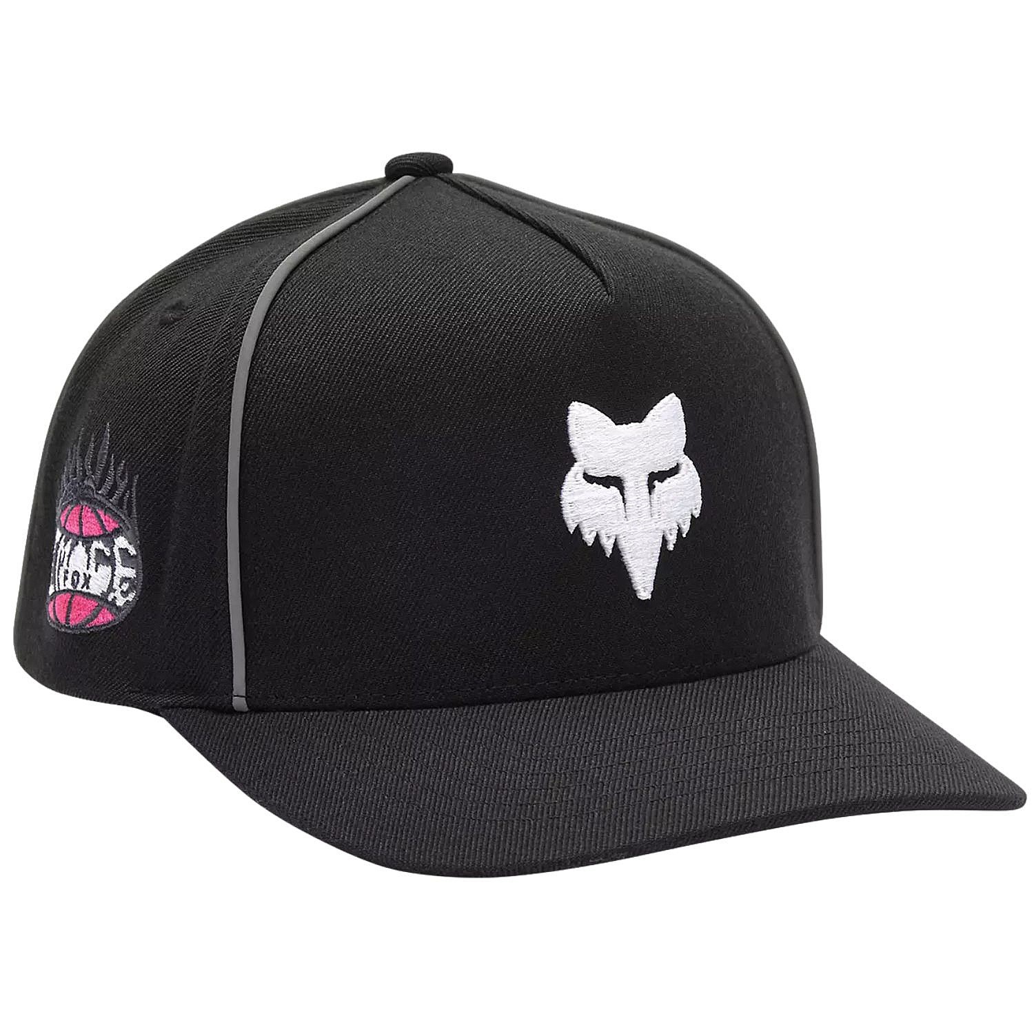 kasket Fox Image Cosmo Snapback - Black - men´s