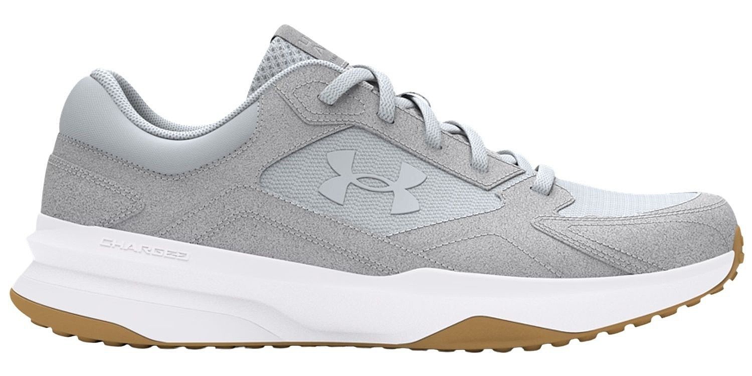 topánky Under Armour Edge Suede - Halo Gray/White - women´s