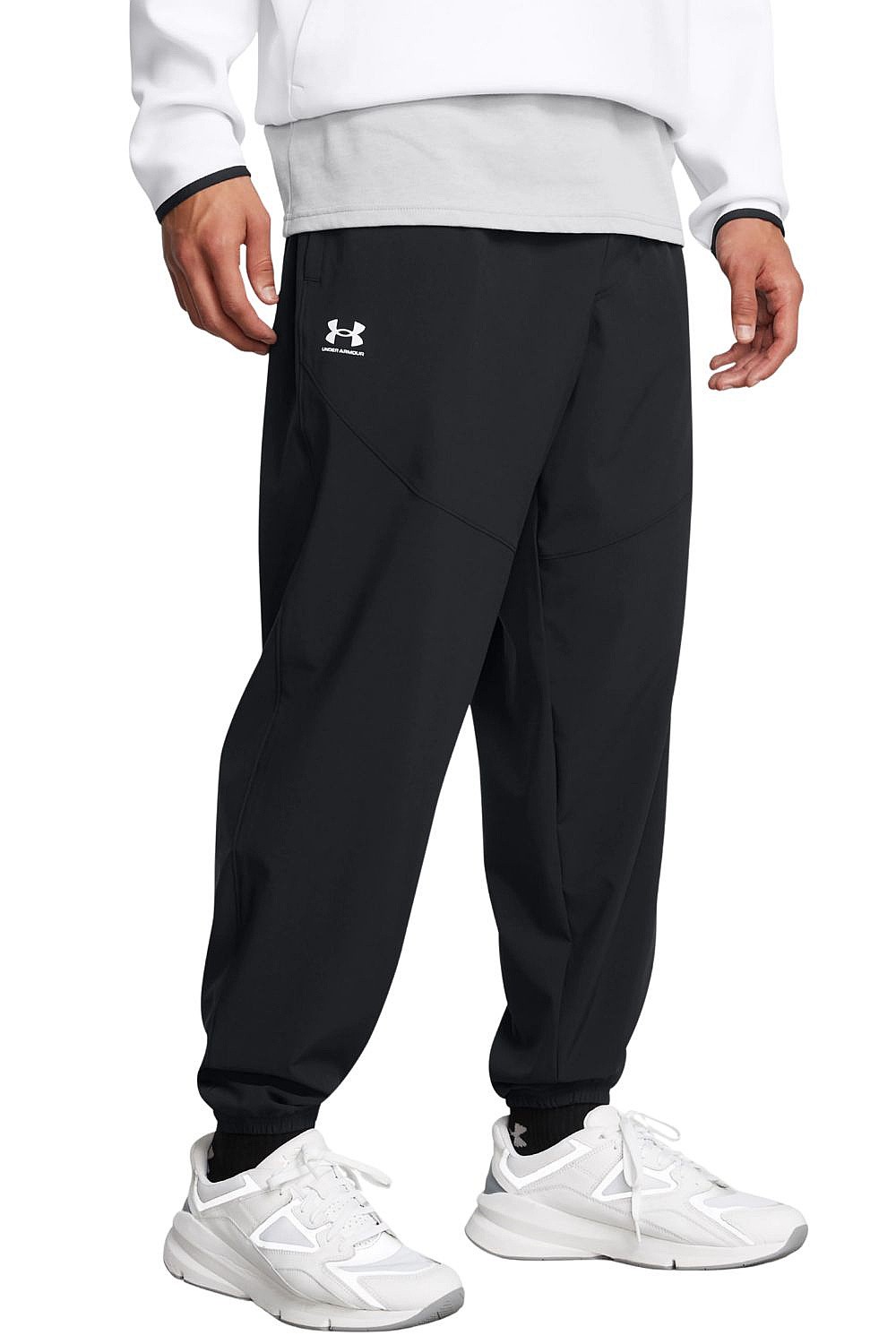 спортивные штаны Under Armour Vibe Woven Jogger - Black/White - men´s