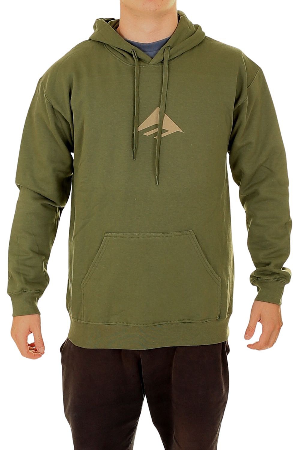 Sweatshirt Emerica Triangle Hoodie - Military - men´s