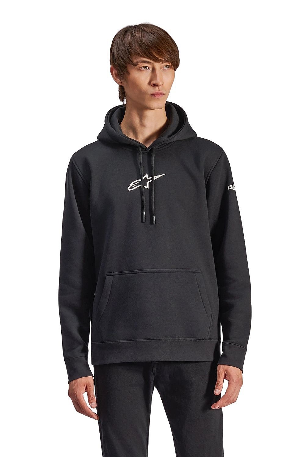 sweat-shirt Alpinestars Frontal Hoodie - Black - men´s