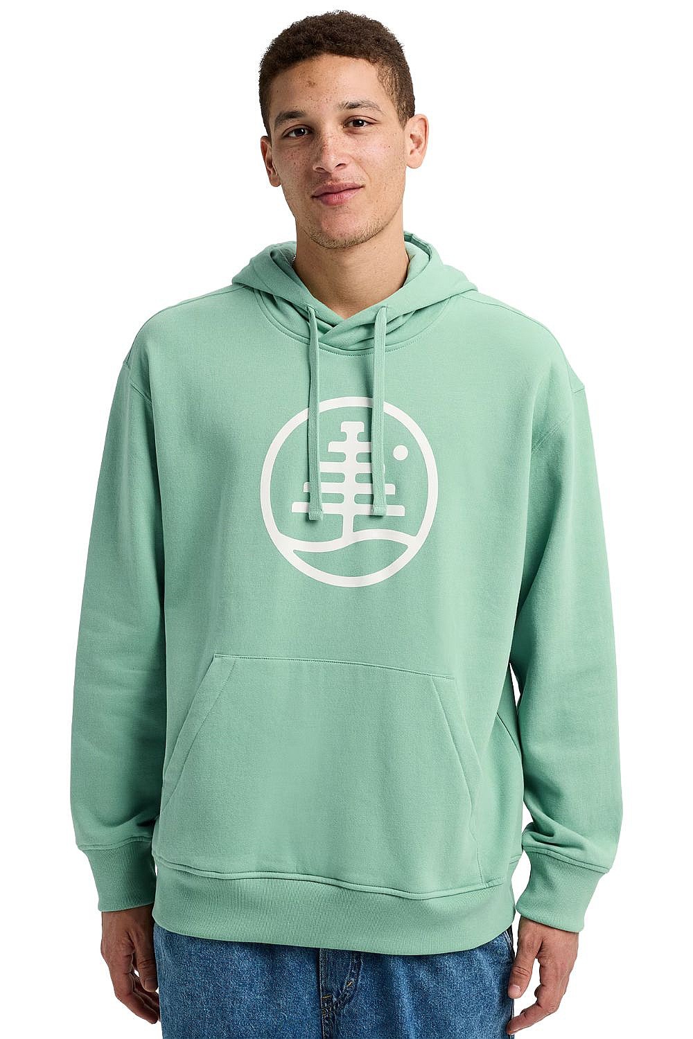 camisola Burton Family Tree Pullover - Soft Sage