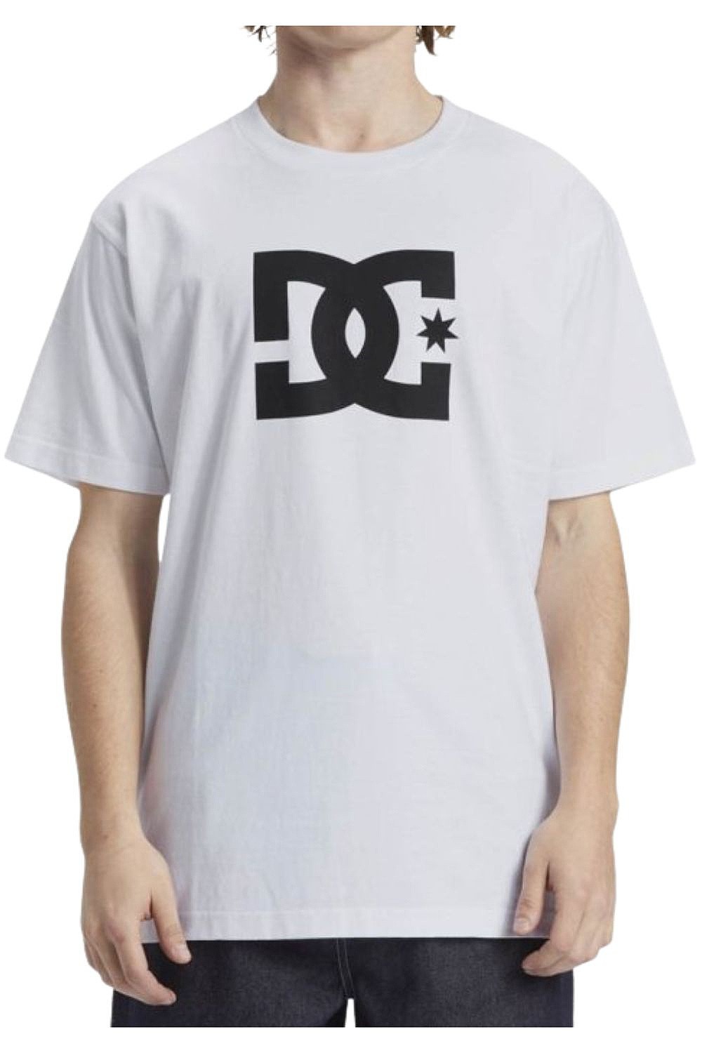camisa DC Star Hss - WBB0/White - men´s